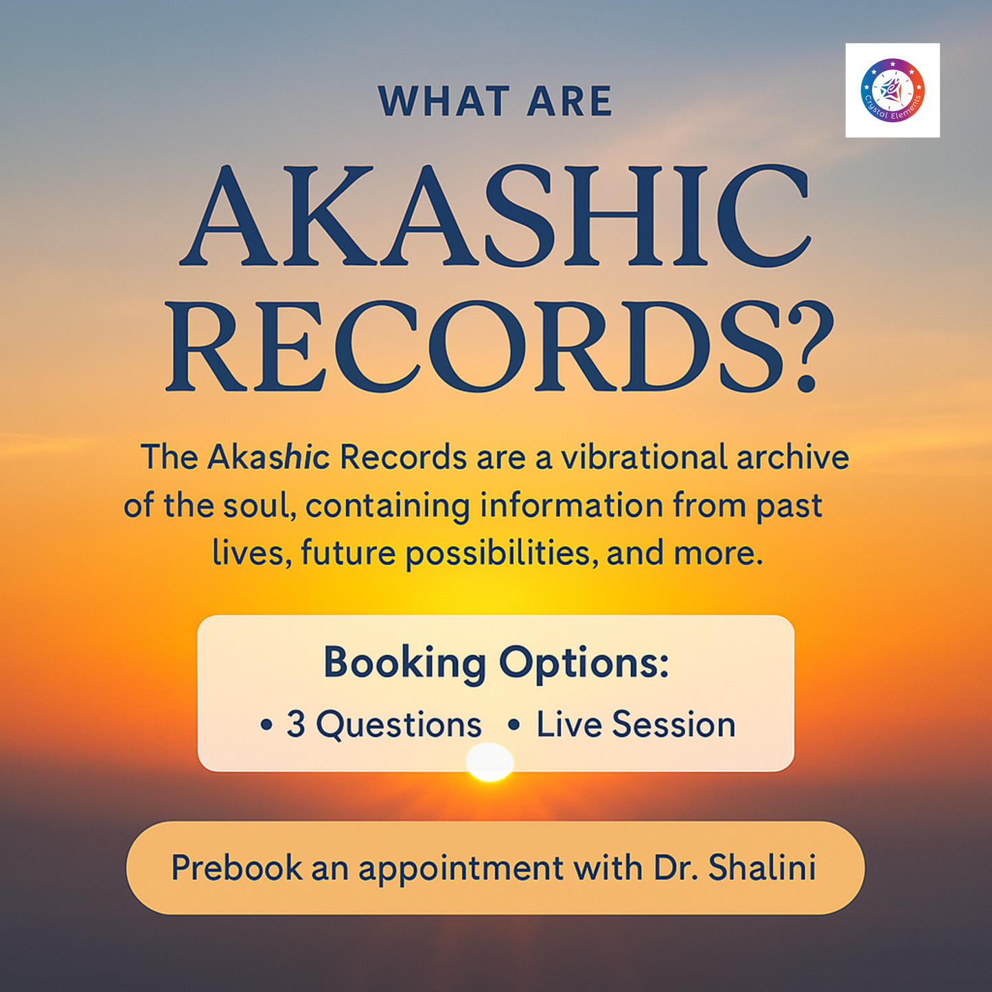 Akashic Records Reading with Dr. Shalini – Online Session