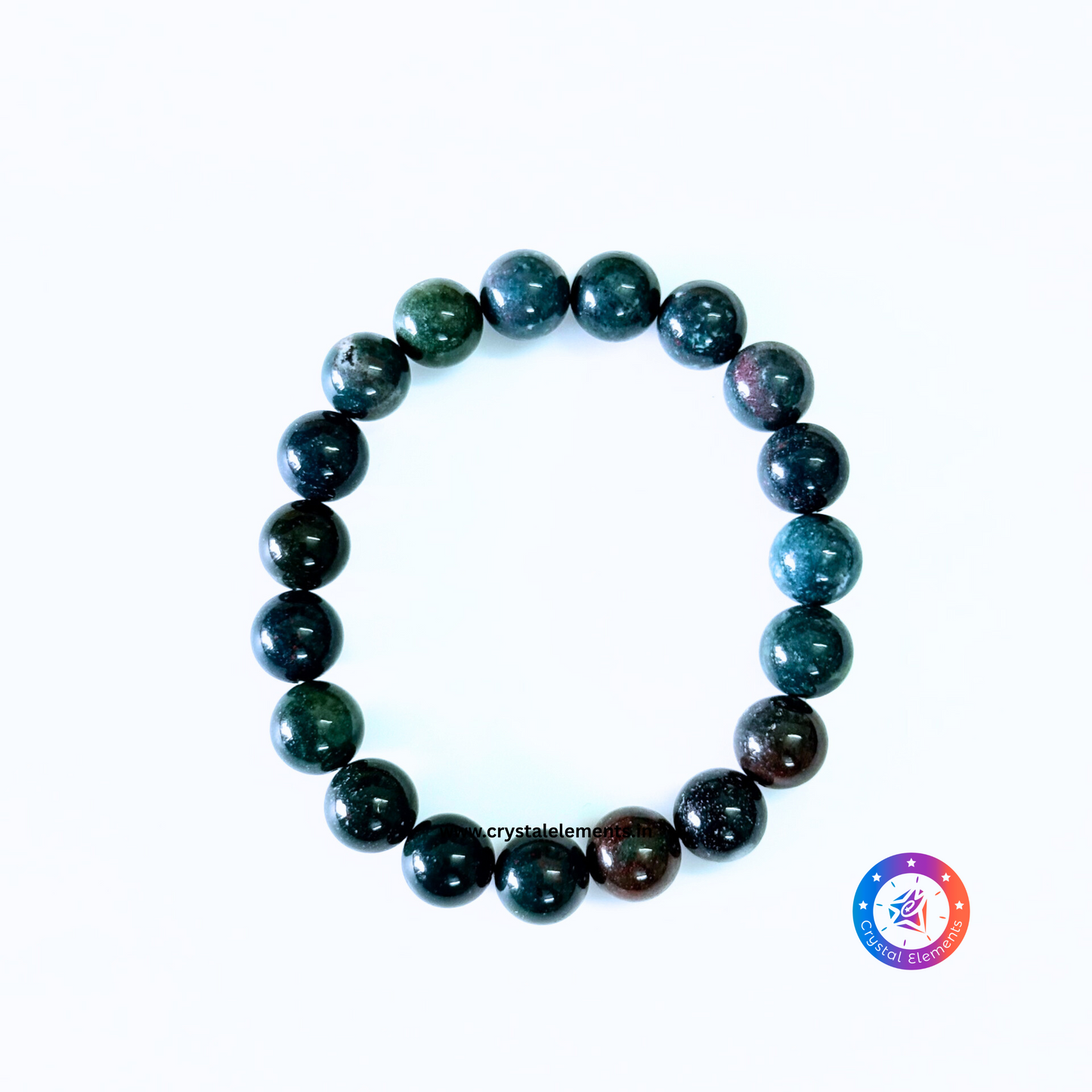 Bloodstone Bracelet - Courage & Renewal - 10mm