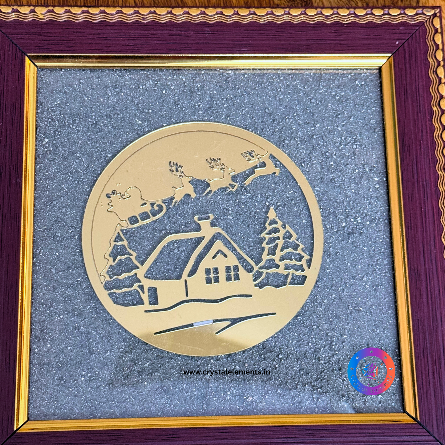 Celestial Cheer Christmas Pyrite Frame