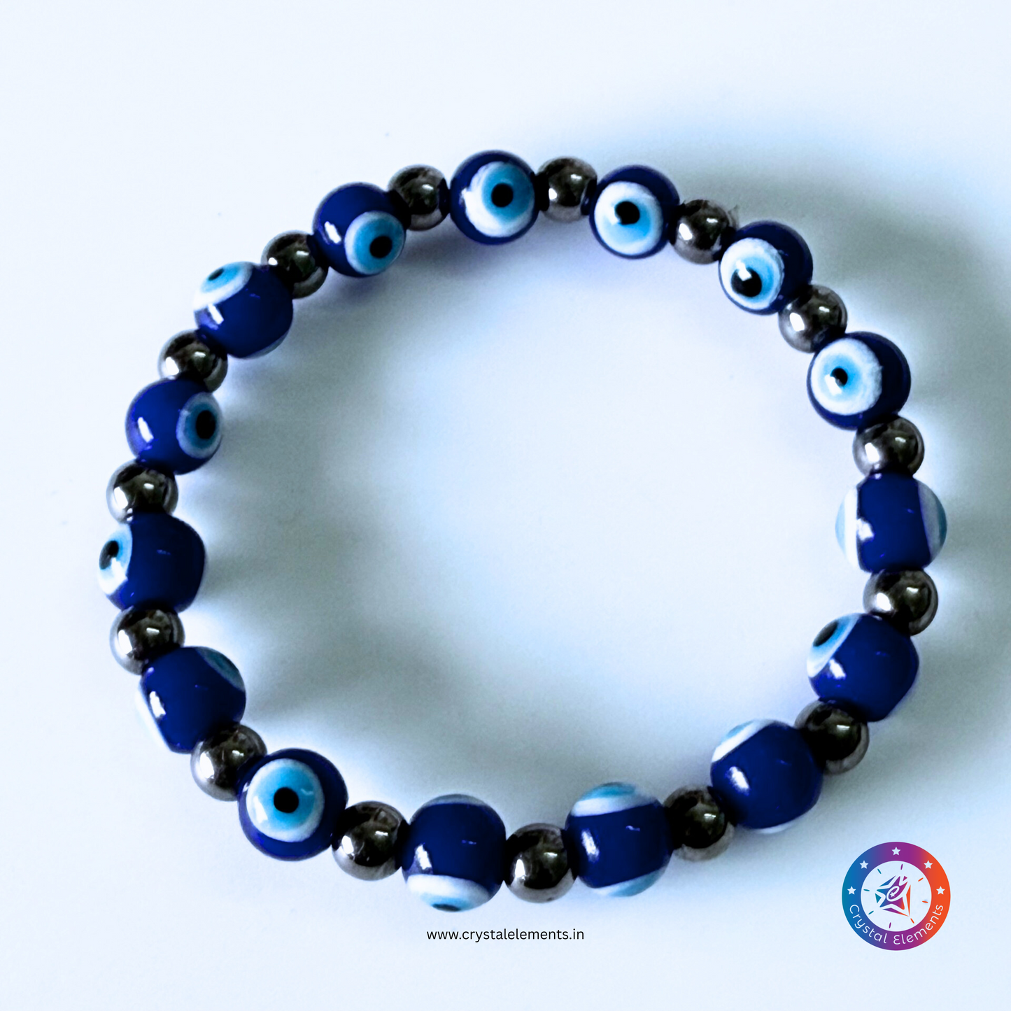 Divine Protection & Clarity Vision Blue Evil Eye Bracelet