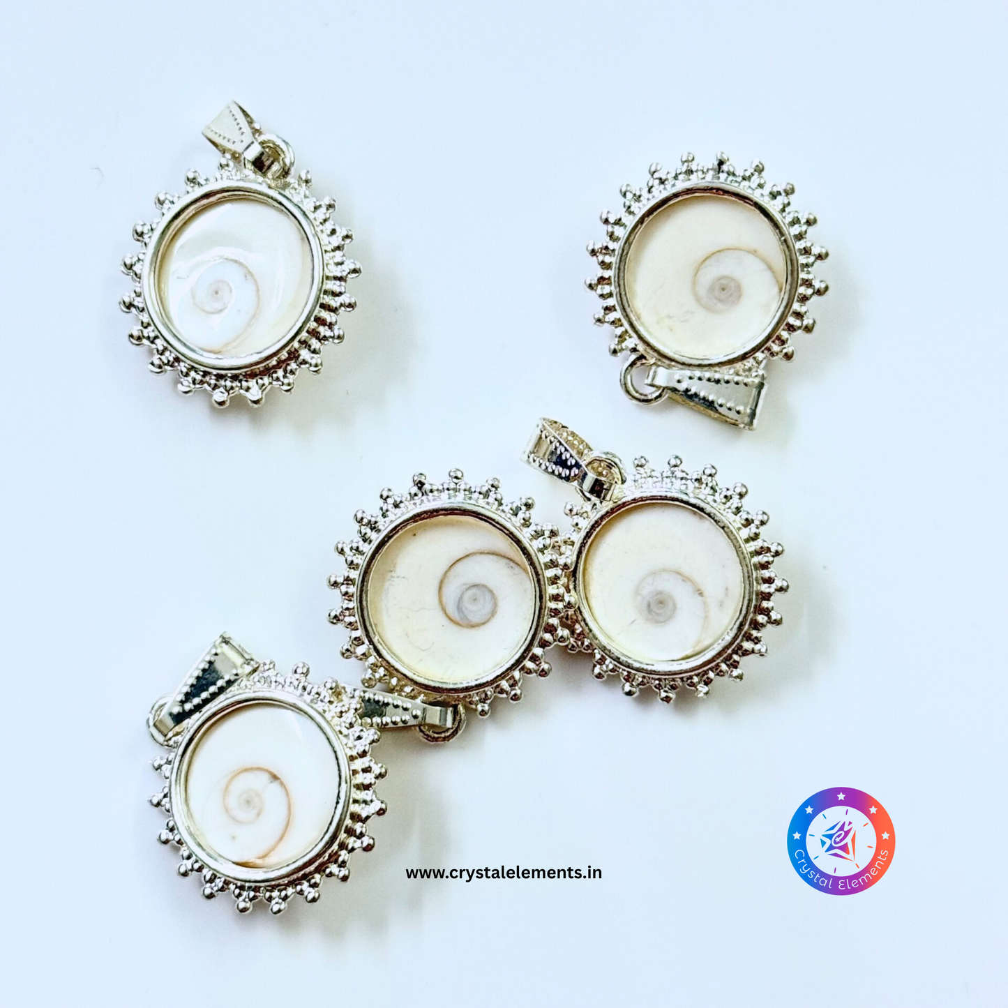 Gomati Chakra Pendant - Sacred Balance & Protection