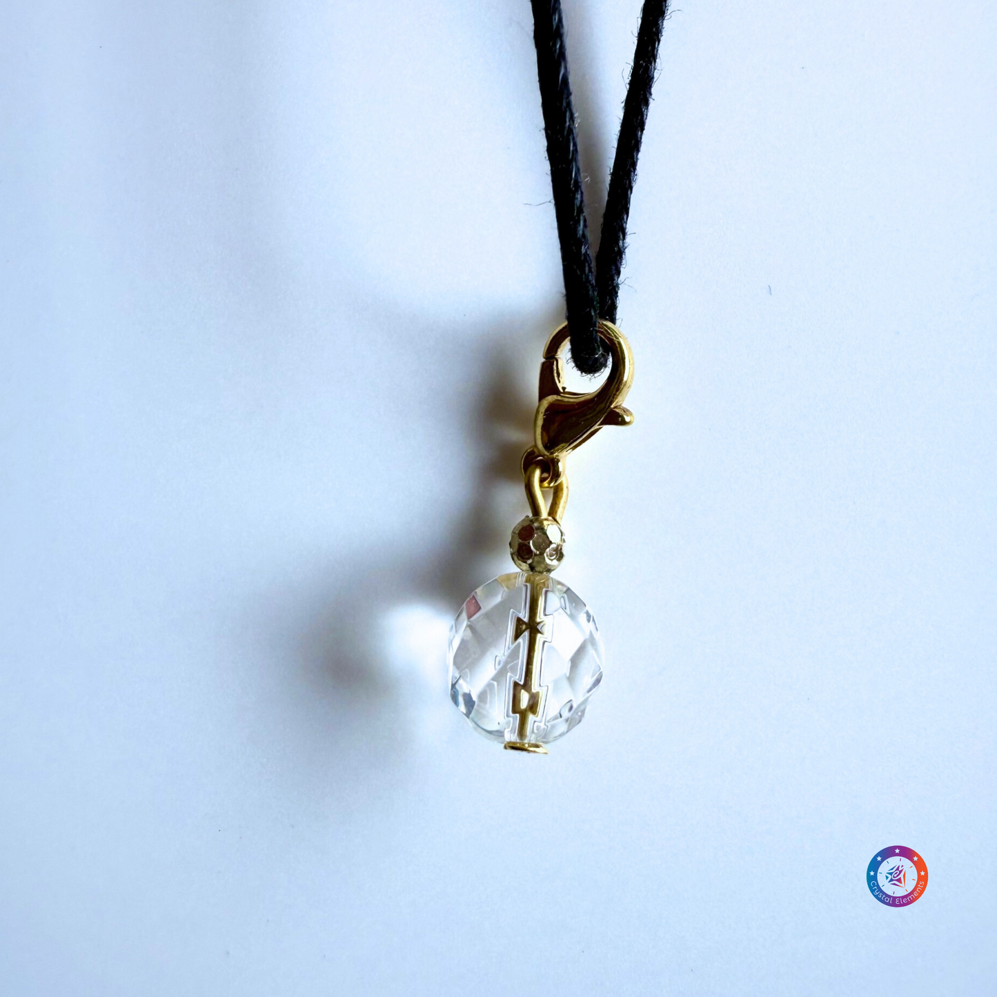 Amplify & Illuminate Faceted Clear Quartz Pendant