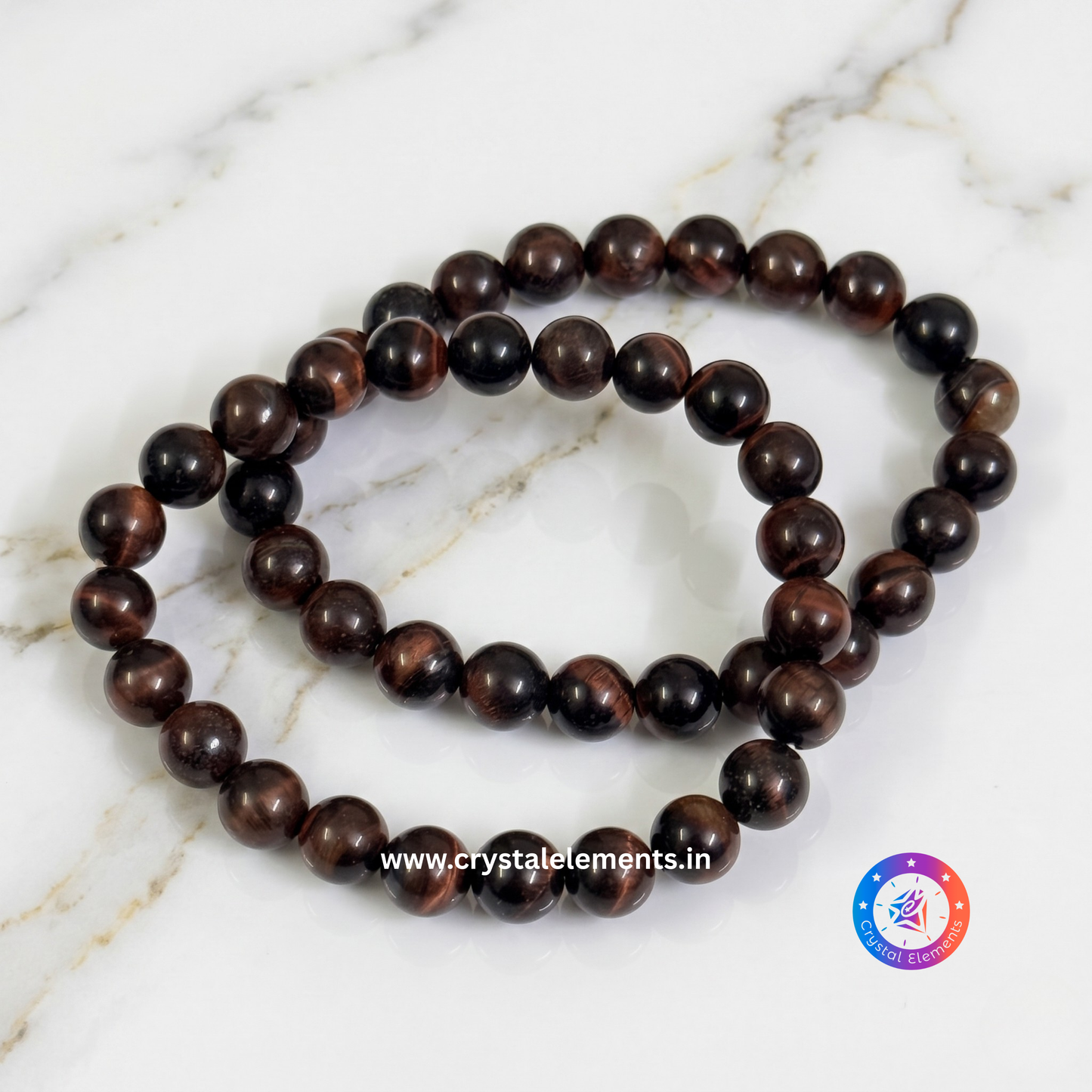 Red Tiger Eye Bracelet - Confidence & Vitality Energy Bracelet