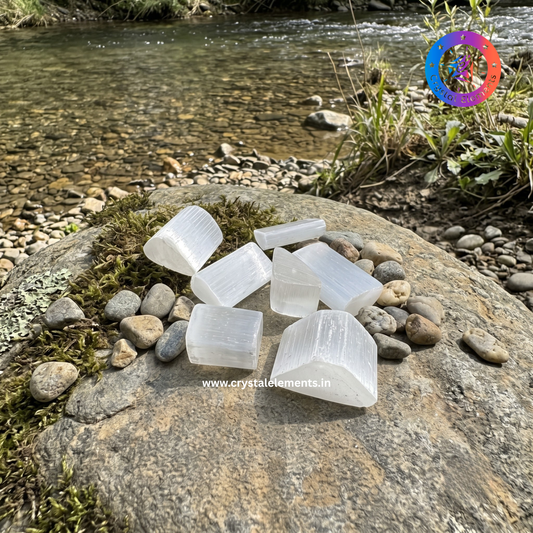 Selenite Tumbles - Cleansing & Calm Healing Crystals