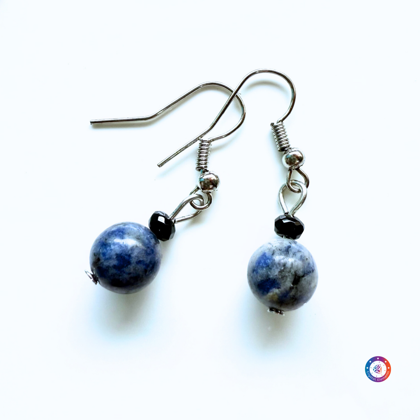 Clarity & Protection Sodalite and Black Onyx Earrings