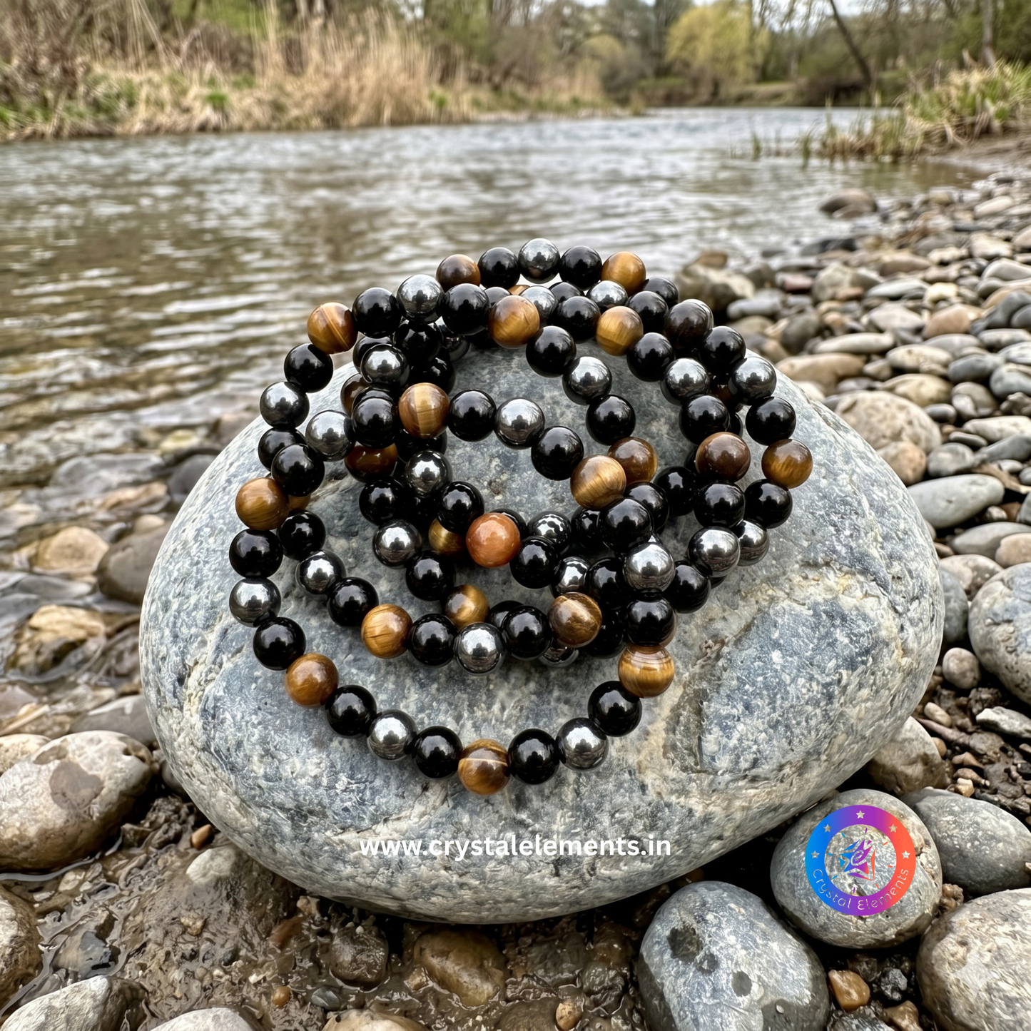 Triple Protection Bracelet - Shield & Strength Energy Bracelet