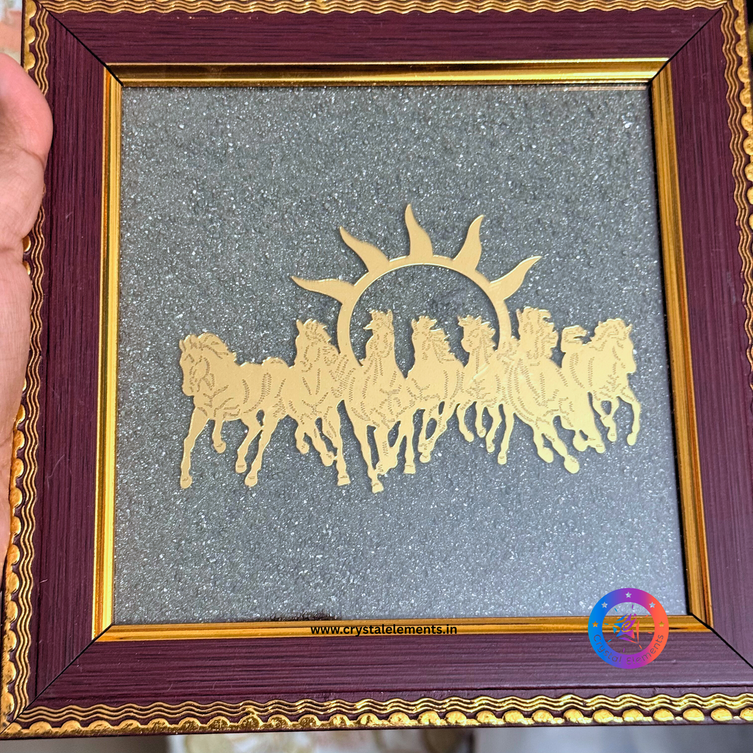 🐎 The Power of the 7 Horses Pyrite Frame: For Momentum, Strength &amp; Manifestation