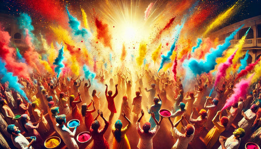 The Healing Colors of Holi: A Celebration of Joy and Renewal 🌸🎨🔥