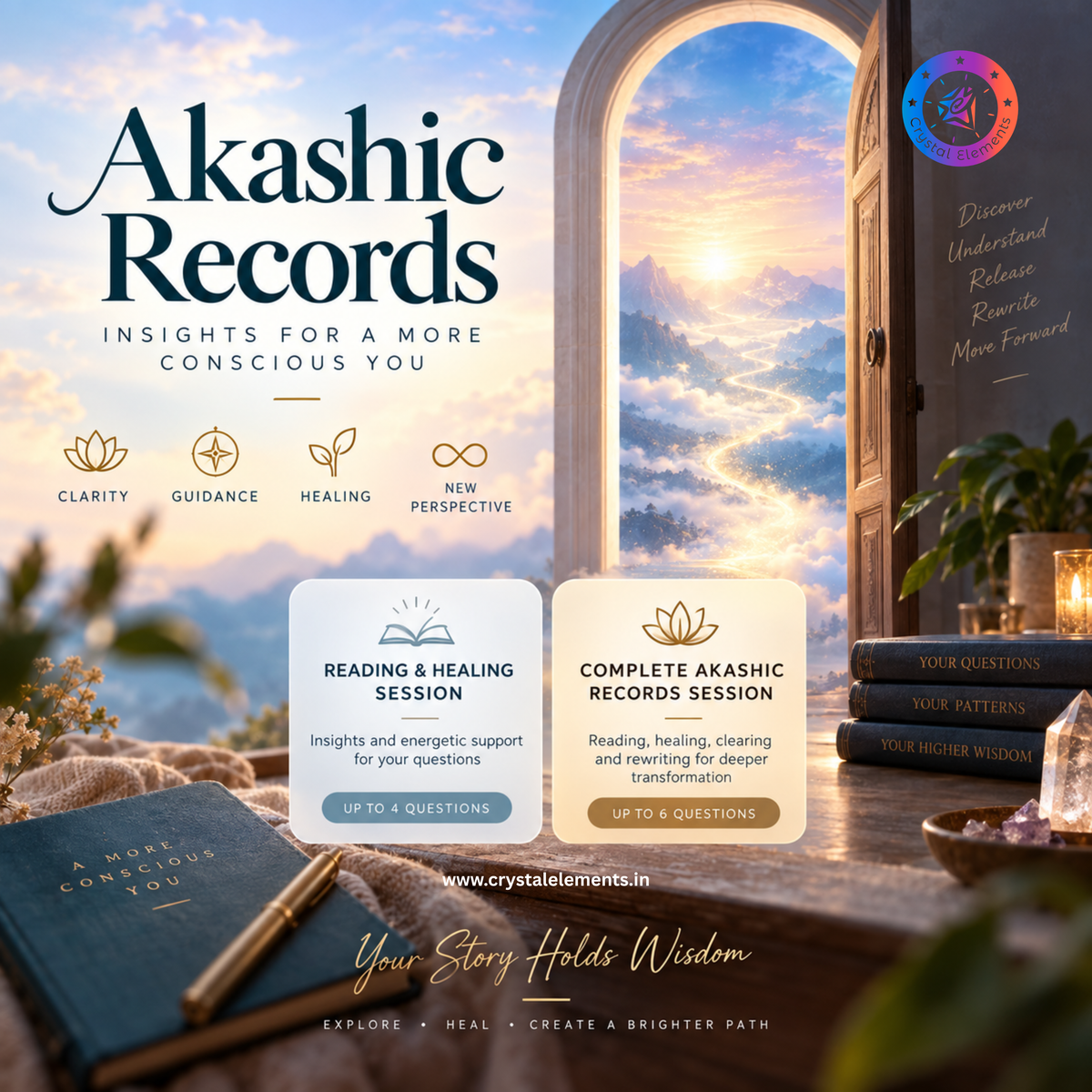 Akashic Records - (Reading & Healing + Clearing & Rewriting)