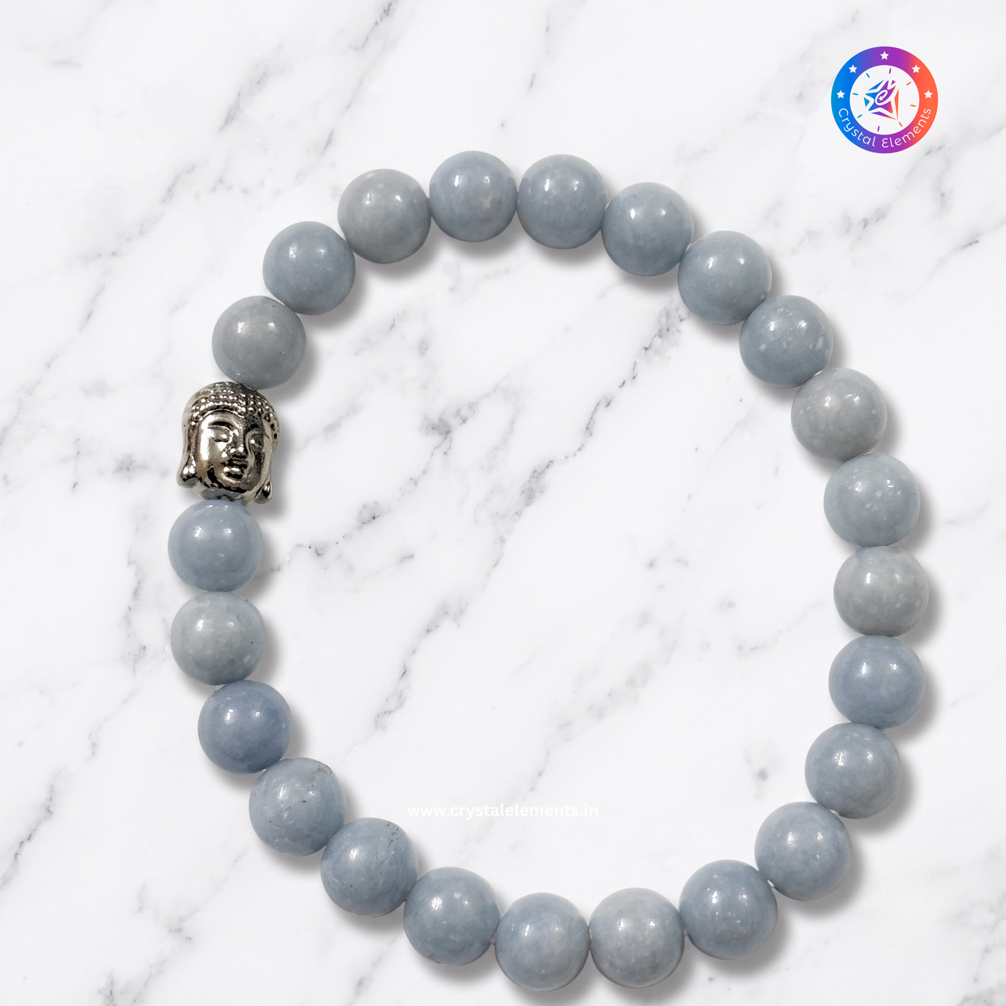Angelite Bracelet - Peace & Spiritual Connection Bracelet