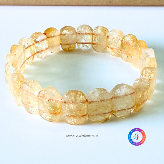 Citrine Faceted Bracelet - Abundance & Radiant Confidence