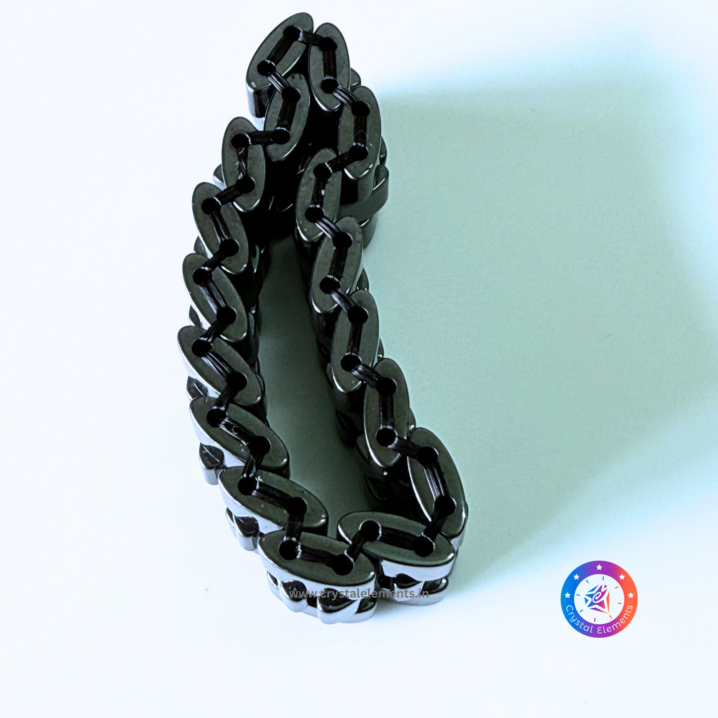 Hematite Crystal Bracelet - Grounding Strength & Energy Shield