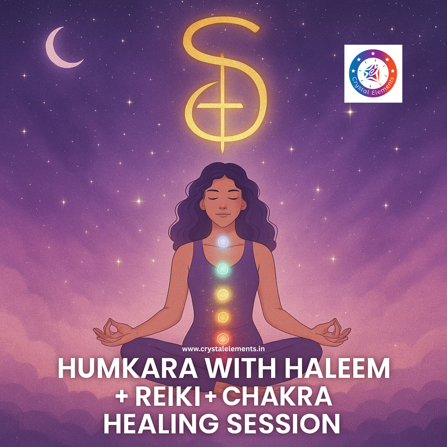 ✨ Humkara with Haleem , Reiki & Chakra Healing Session