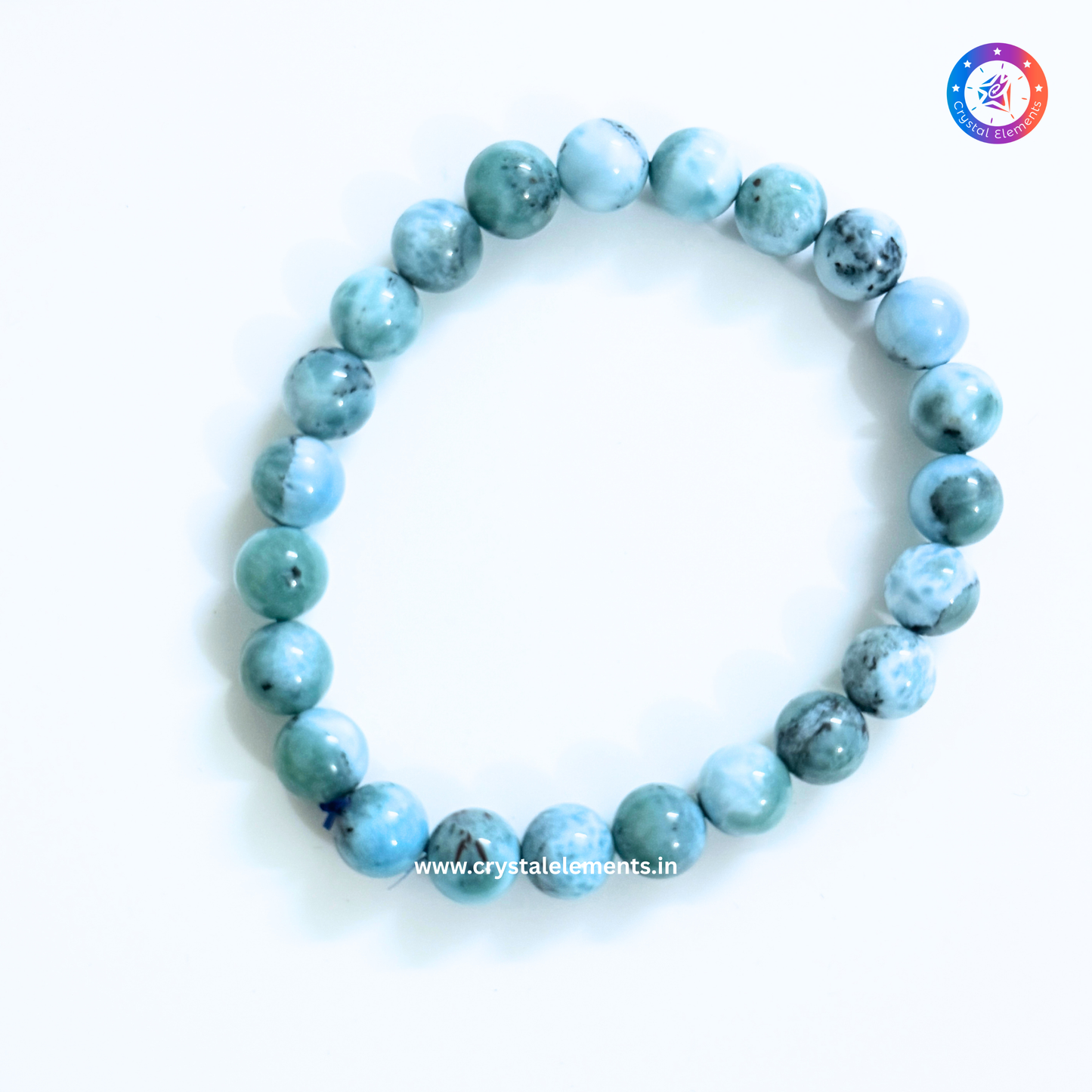 Larimar Bracelet - Calm & Communication Healing Bracelet