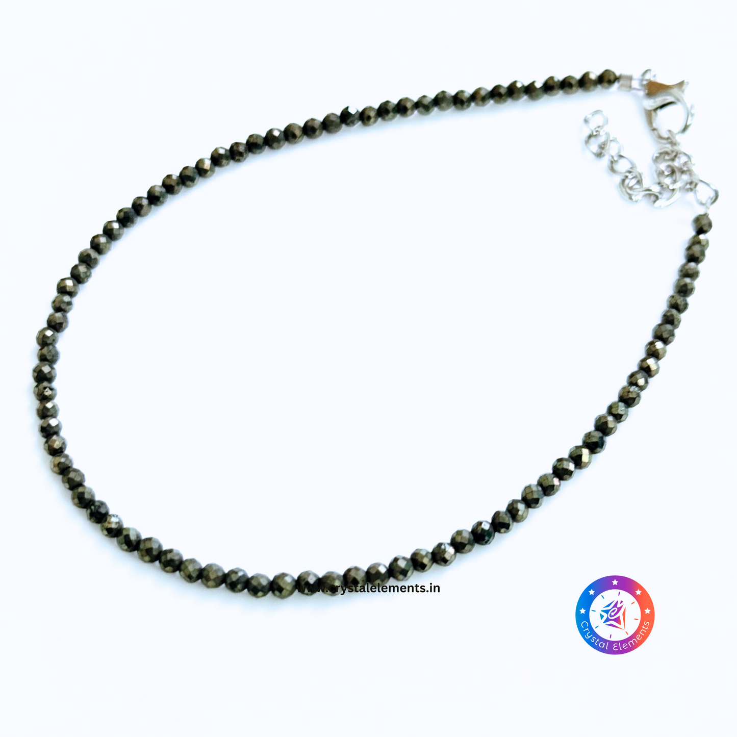 Pyrite Anklet - Grounded Abundance