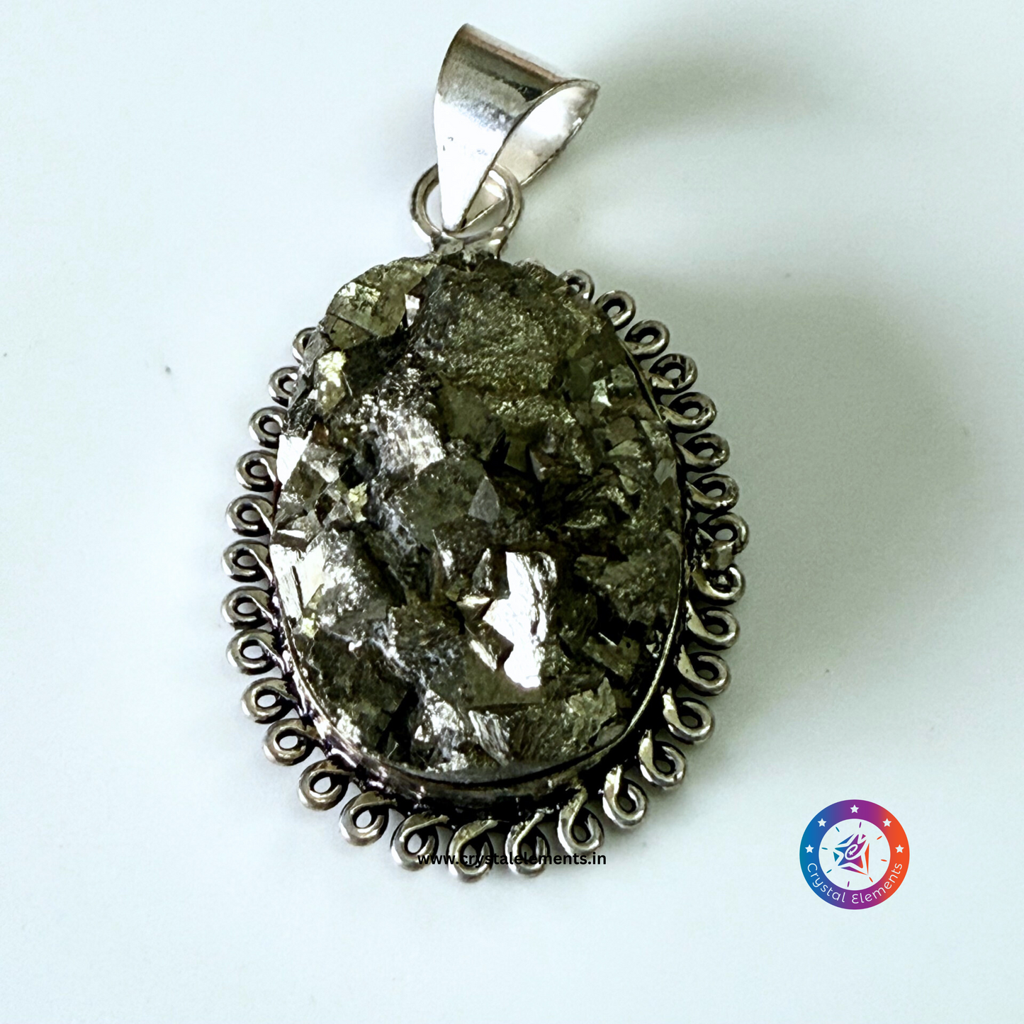 Prosperity & Protection Pyrite Pendant - Raw Pendant