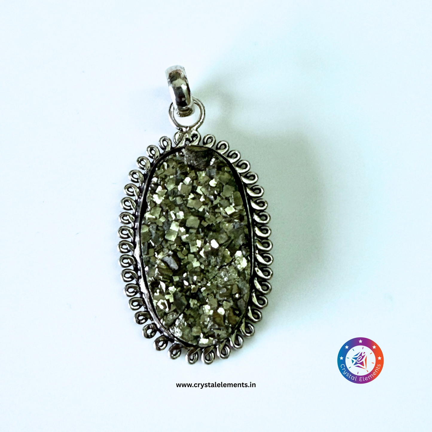 Prosperity & Protection Pyrite Pendant - Raw Pendant