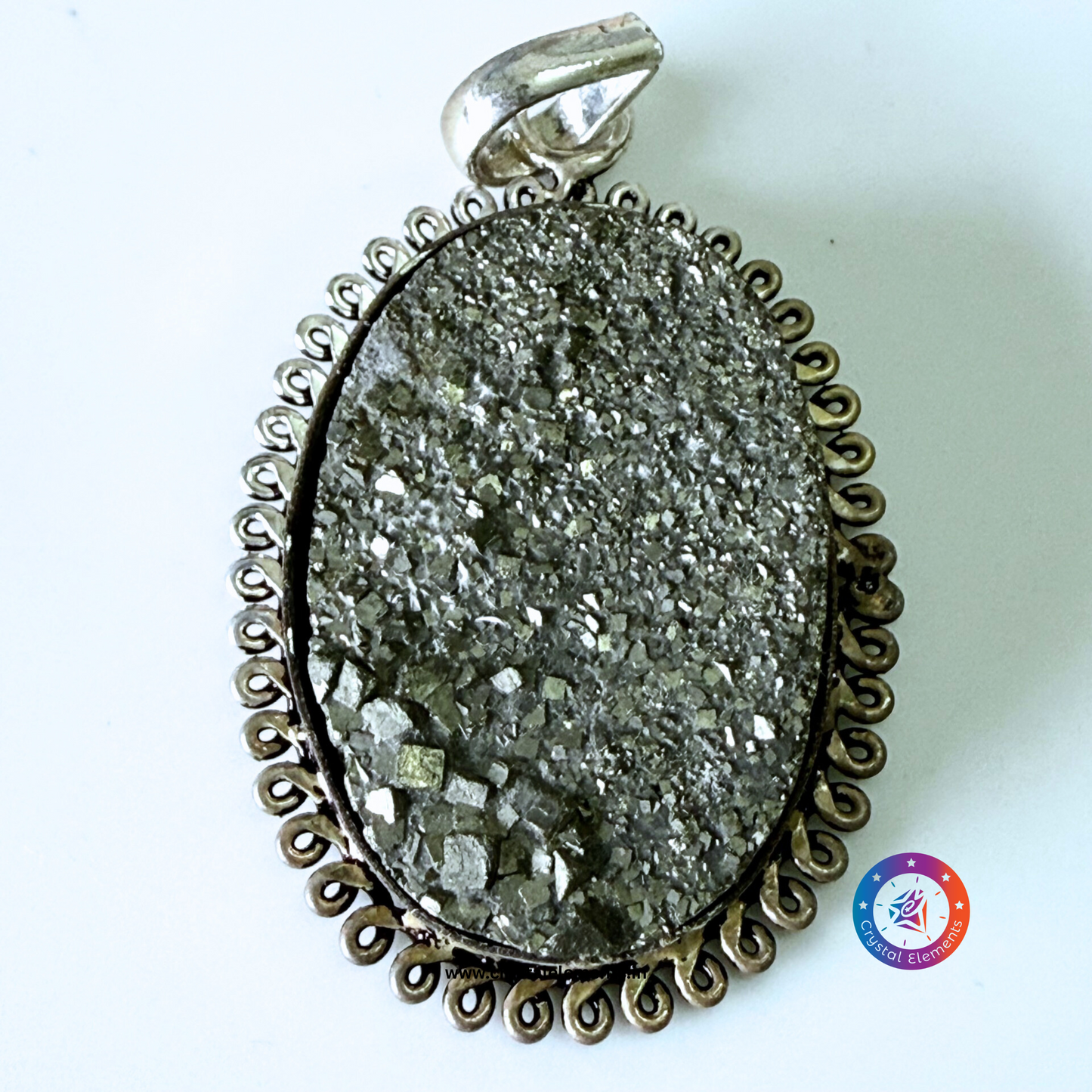Prosperity & Protection Pyrite Pendant - Raw Pendant