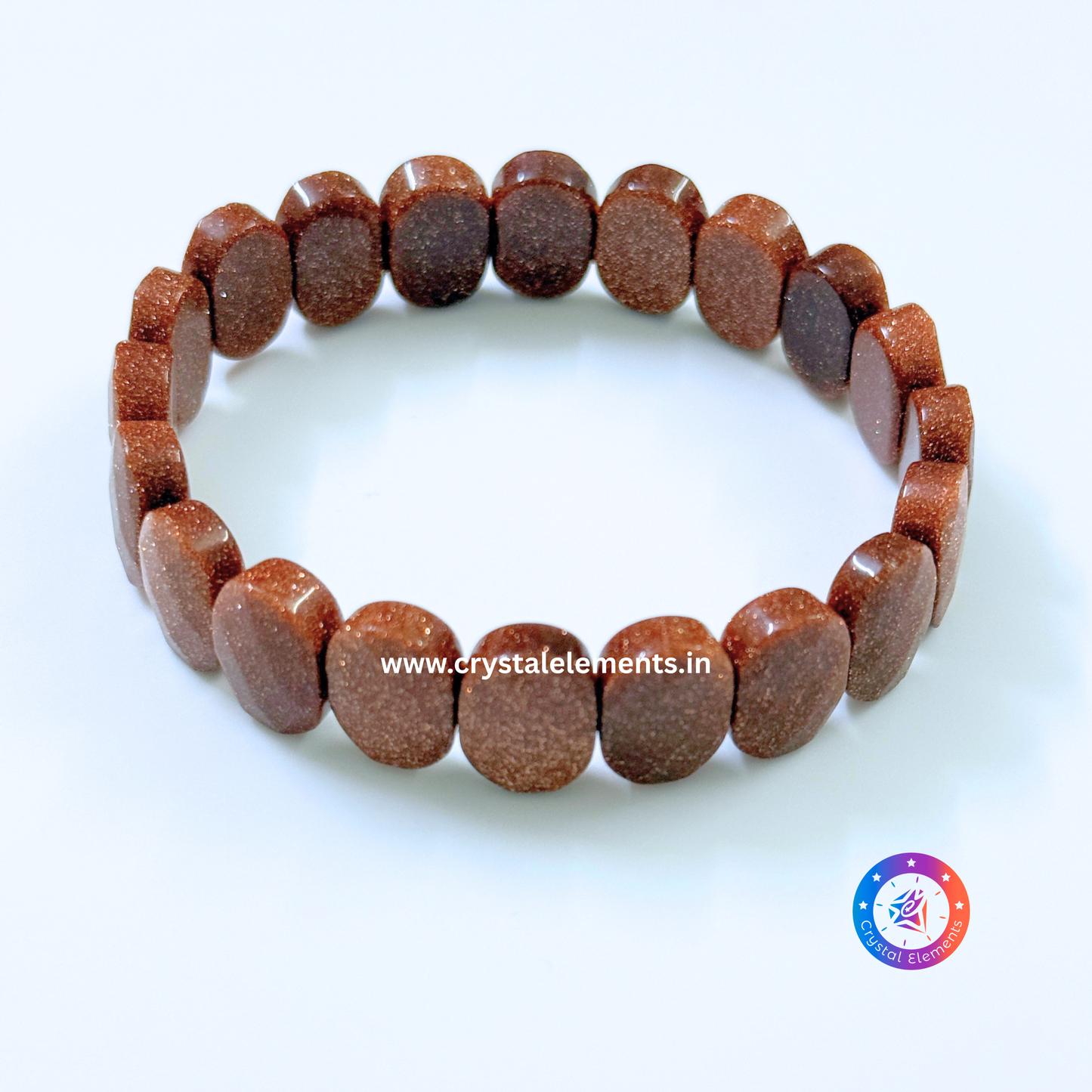 Gold Sandstone Faceted Bracelet - Confidence & Success Glow Bracelet