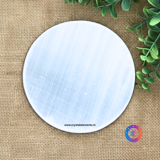 Selenite Coaster - Cleanse & Charge