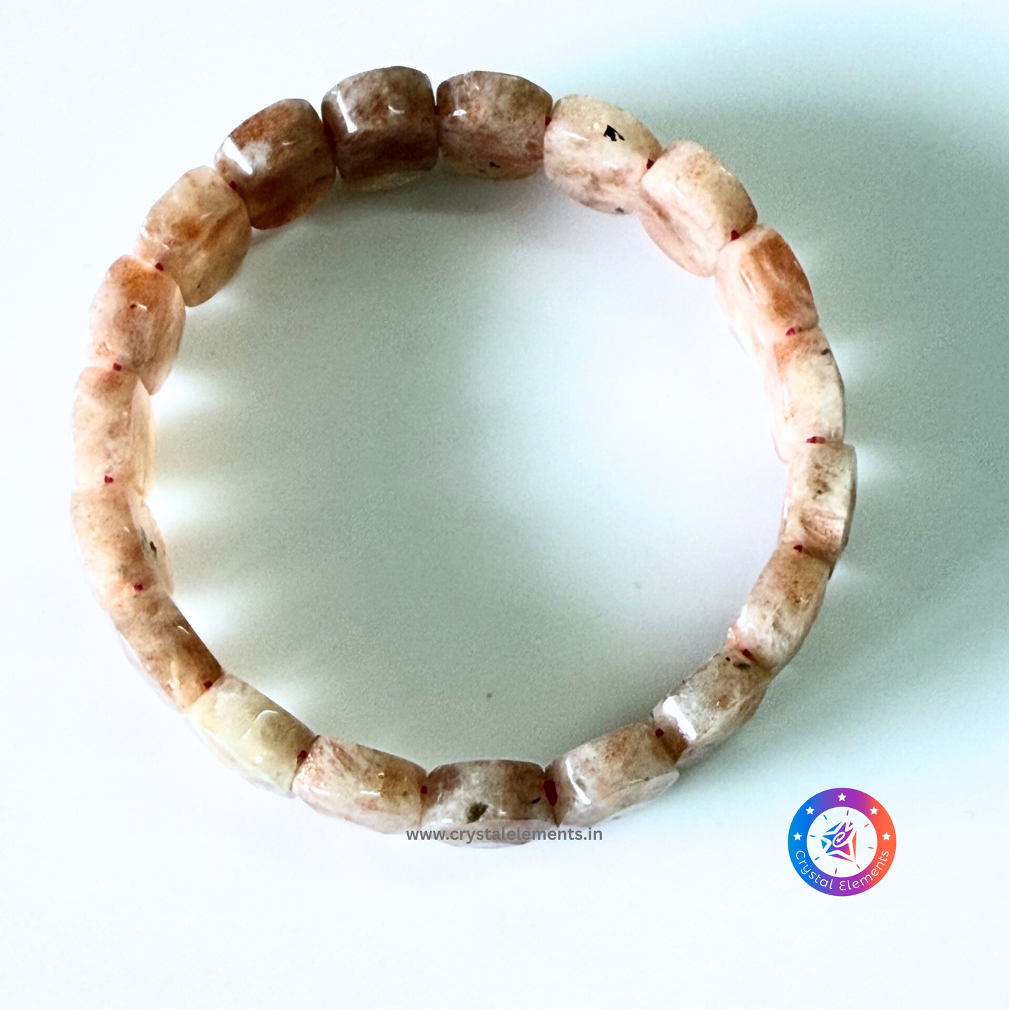 Sunstone Faceted Crystal Bracelet - Radiance & Empowerment