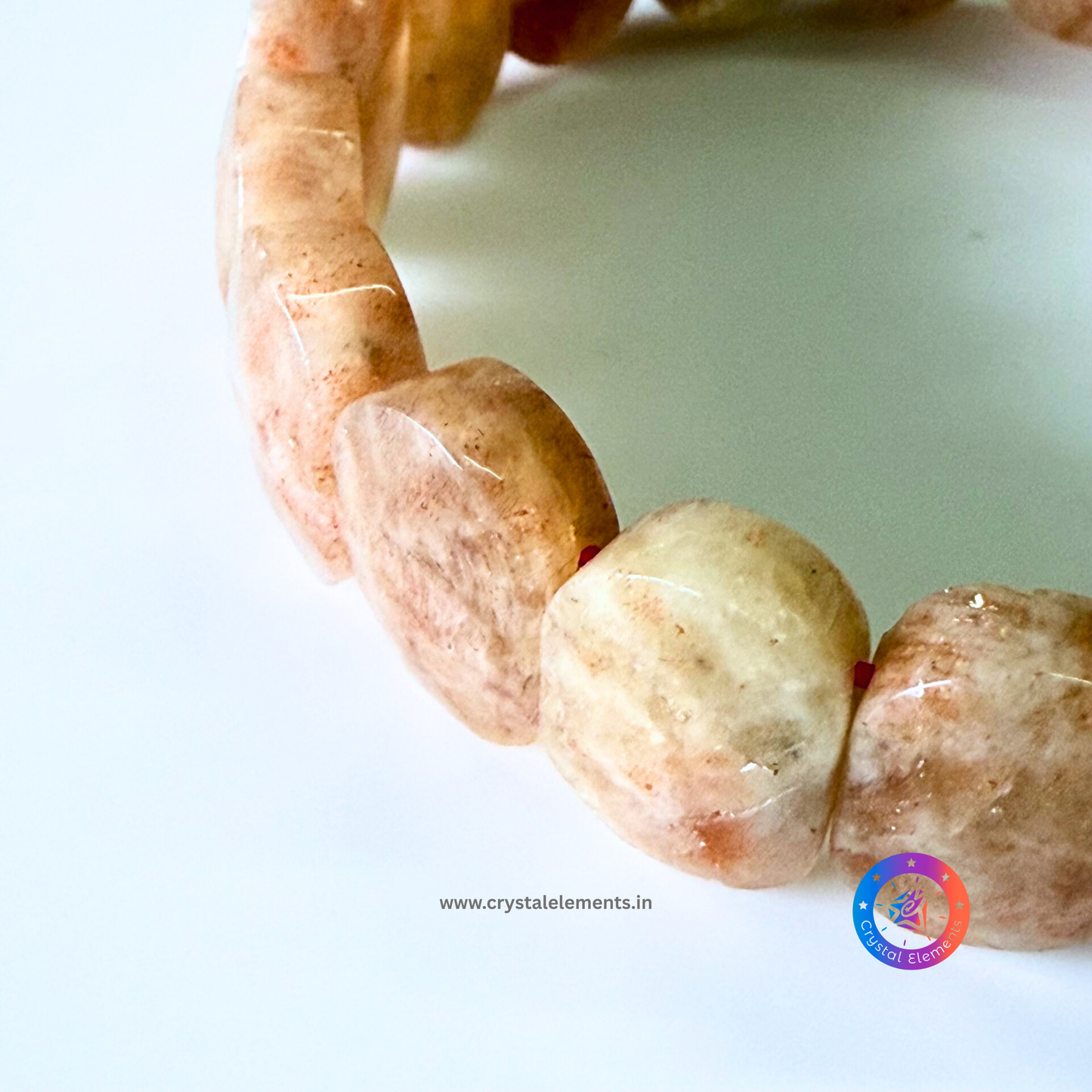 Sunstone Faceted Crystal Bracelet - Radiance & Empowerment
