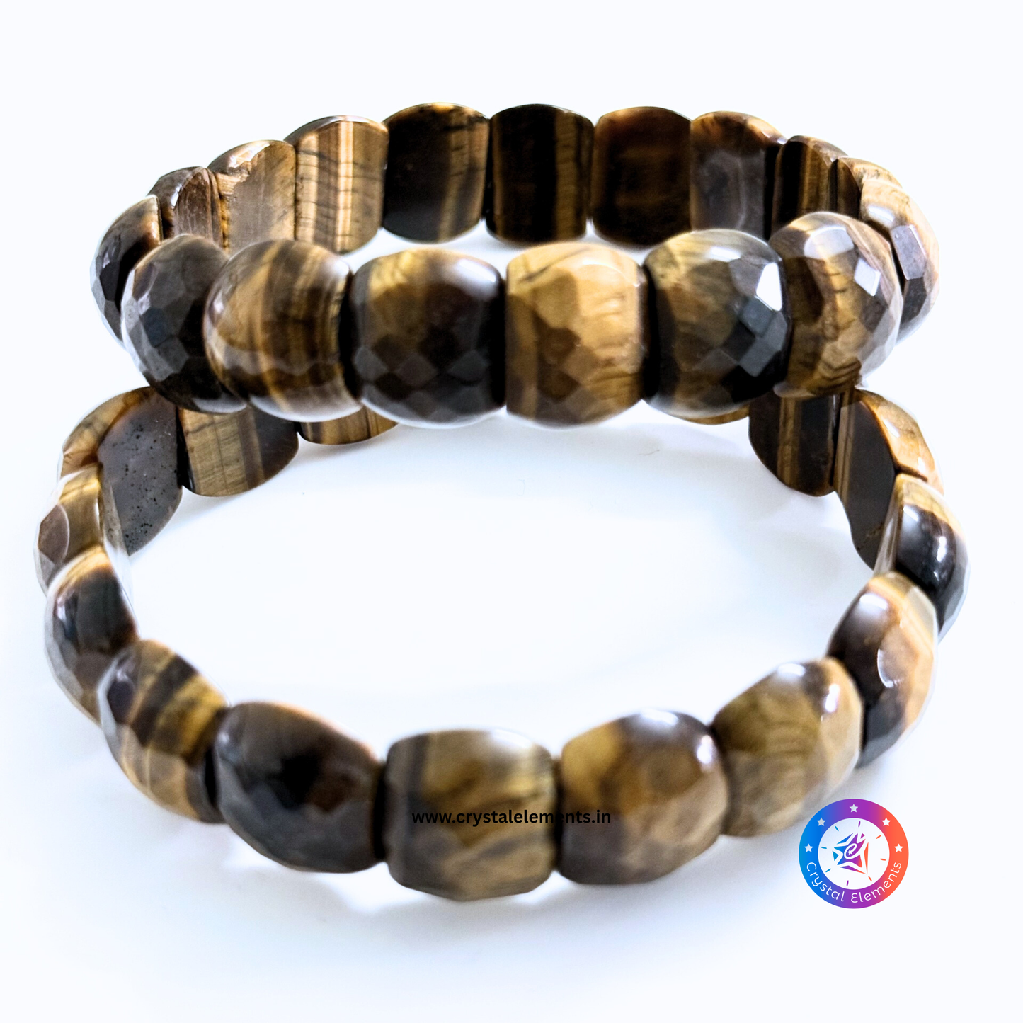 Tiger Eye Bracelet - Confidence & Protection Bracelet (Bangle style)
