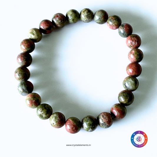 Heart Harmony & Gentle Growth Unakite Bracelet
